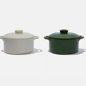 Brocc Your Body Ceramic Cocotte Set - BRAND NEW IN BOX